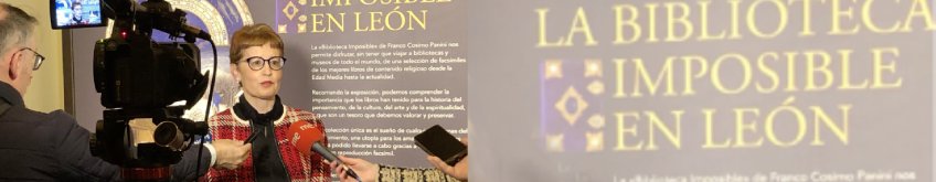Entrevista a María Jesús Soto creadora de la Biblioteca Imposible en León